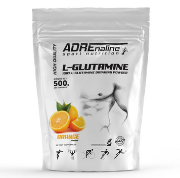 Adrenaline Sport Nutrition L-glutamine 500 грам 101038 фото