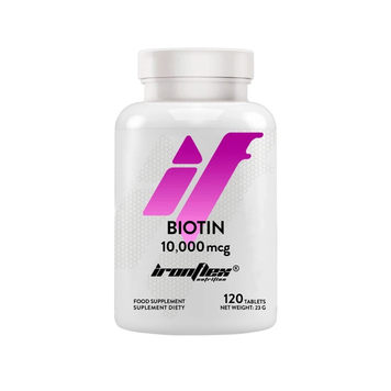 IronFlex Biotin 10000 мкг 120 таблеток 101111 фото