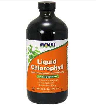 NOW Foods Liquid Chlorophyll & Mint - 473 мл 100878 фото