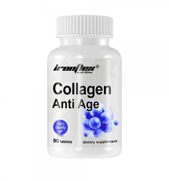 Колаген IronFlex Collagen Anti Age + Hyaluronic, 90 таблеток 100806 фото