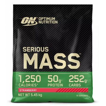 Optimum Nutrition Serious Mass, Ваніль 5450 грам (Термін придатності до 31.12.2026р) 1009981 фото