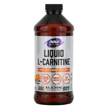 NOW Sports Liquid L-carnitine 473 мл, Тропічний пунш 1007521-1n фото