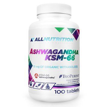 Allnutrition Ashwagandha KSM-66 200 mg 100 табл 101197-1n фото