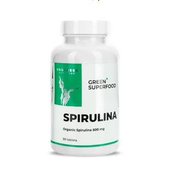 Спіруліна Progress Nutrition Spirulina 500 mg 90 таблеток 100837 фото