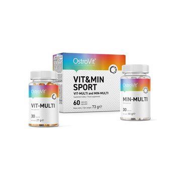 OstroVit Vita&Minerals Sport 60 caps 101097-1n фото