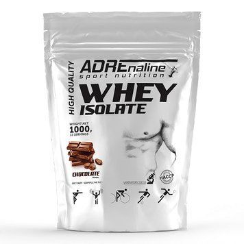 Adrenaline Sport Nutrition Whey Isolate Полуниця, 1000грам 100064 фото
