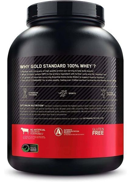 Optimum Nutrition Gold Standard 100% Whey, Полуниця 2040 грам EU 10009702 фото