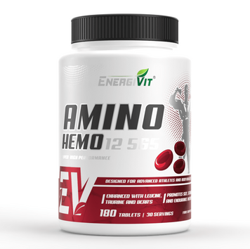 EnergiVit AminoHemo 12565 - 180 таблеток 101034 фото