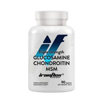 IronFlex Triple Glucosamine Chondroitin MSM 90 таблеток 101206-1n фото