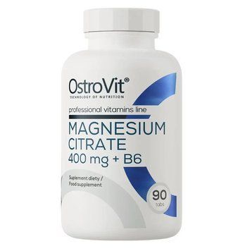 Магній цитрат OstroVit 400mg + Вітамін B6 90 таблеток 100706 фото