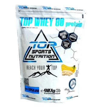 Top Sport Nutrition TOP Whey Protein 80, Полуниця 907 g 1001024-1n фото