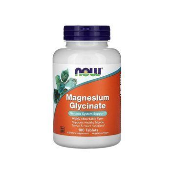 NOW Magnesium Glycinate 180 таблеток 101134 фото