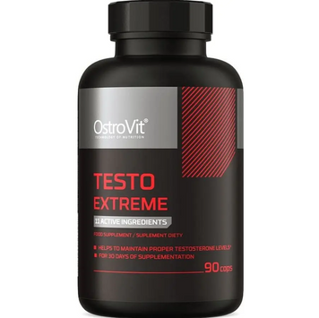 Стимулятор тестостерону OstroVit Testo Extreme 90 капсул 100902 фото