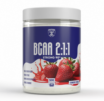 Protein Whey BCAA 2:1:1 Strong 500 грам, Зелене яблуко 101043 фото